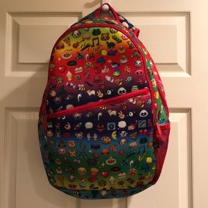 Terez Rainbow Emoji Backpack